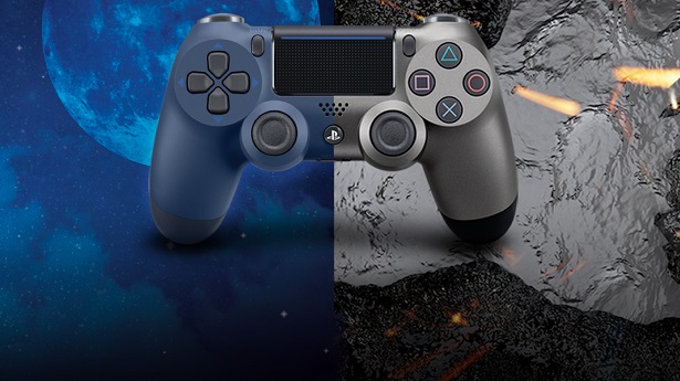 Dualshock 4 - «Стальной черный» и «Полуночный синий»