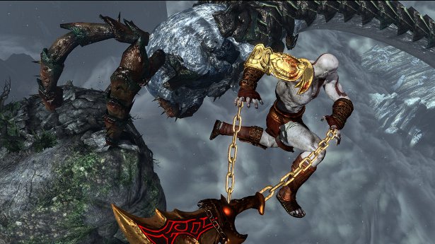 Геймплейное видео God of War III Remastered