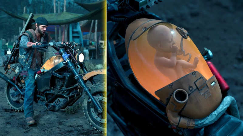 Days Gone получил бензобак в виде ББ в честь выхода Death Stranding