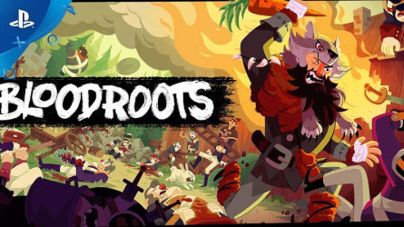 Динамичный экшен Bloodroots, вдохновленный Hotline Miami и Samurai Jack, готовится к выходу на PS4