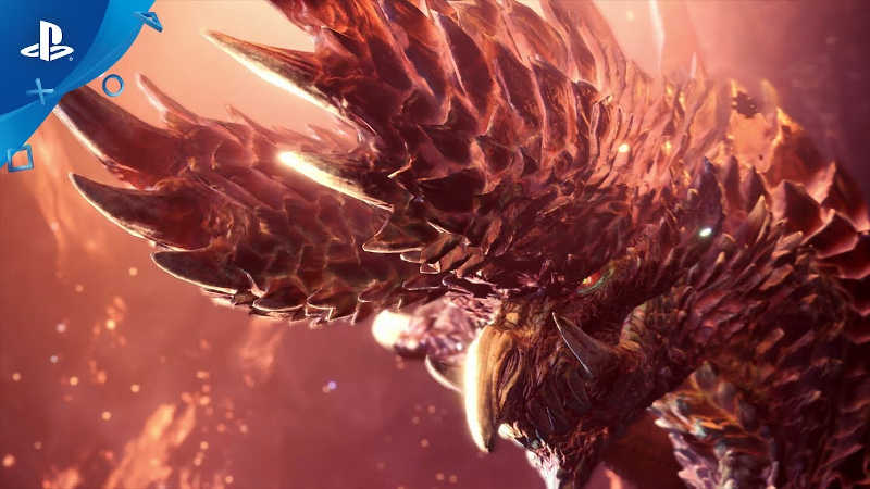 В мае дракон Алатреон доберется до Monster Hunter World: Iceborne