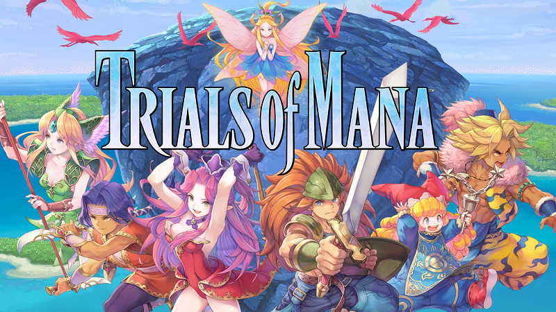 Геймплейный трейлер Trials of Mana для PS4