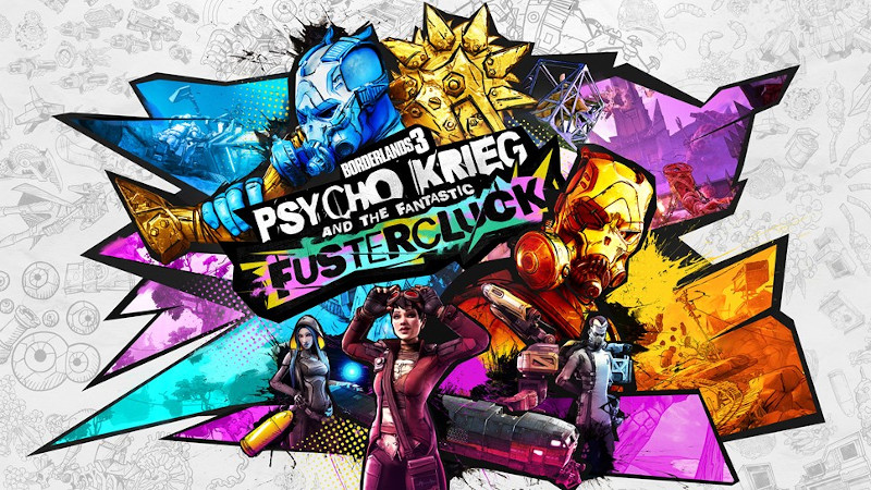 Трейлер к выходу Borderlands 3 — Psycho Krieg and the Fantastic Fustercluck на PS4