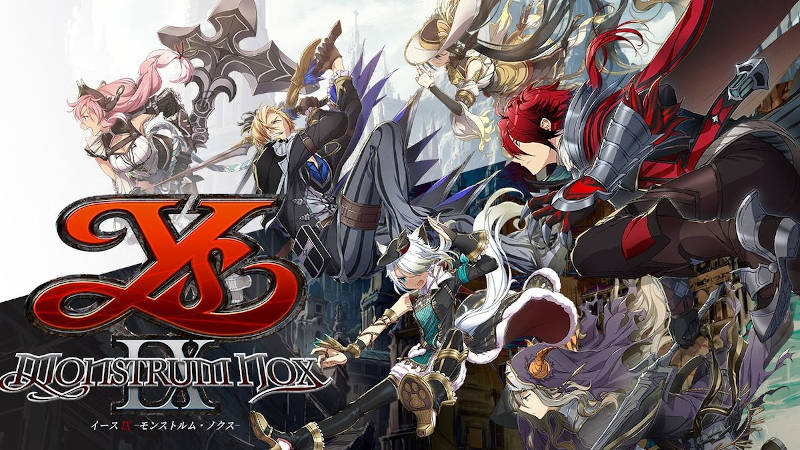 Трейлер персонажей Ys IX: Monstrum Nox