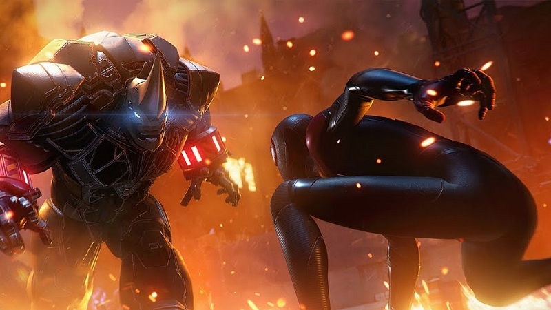 Битва с Носорогом в новом ролике Marvel’s Spider-Man: Miles Morales от GameInformer