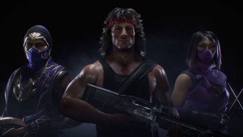 Милина, Рейн и Джон Рэмбо скоро появятся в Mortal Kombat 11