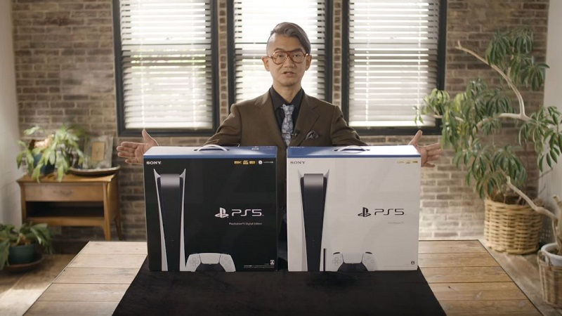 Распаковка PlayStation 5