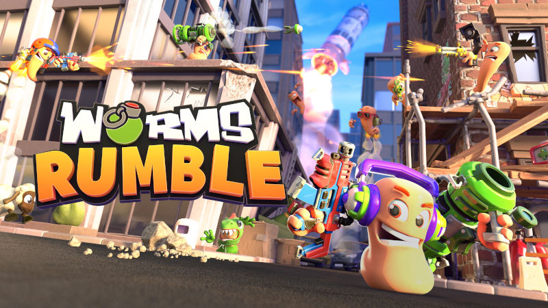 Трейлер к выходу Worms Rumble на PS5 и PS4