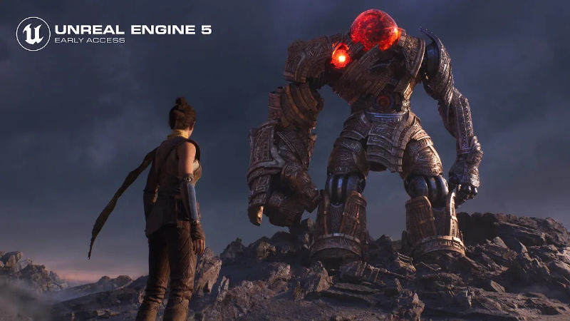 Компания Epic Games показала новое демо с демонстрацией возможностей Unreal Engine 5