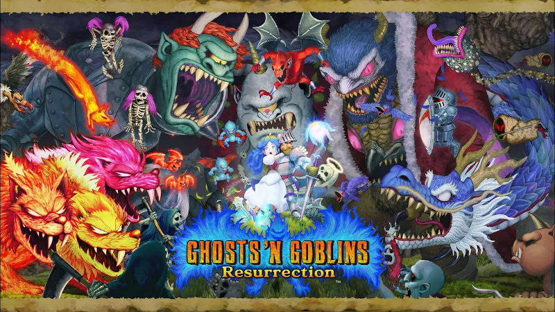Релизный трейлер к выходу Ghosts ‘n Goblins Resurrection на PS4