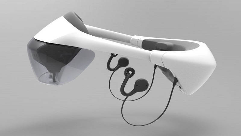 Патентное изображение новых очков виртуальной реальности Sony