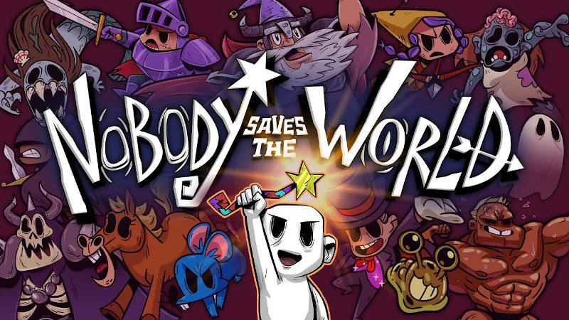 Релизный трейлер к выходу Nobody Saves The World на PS5 и PS4