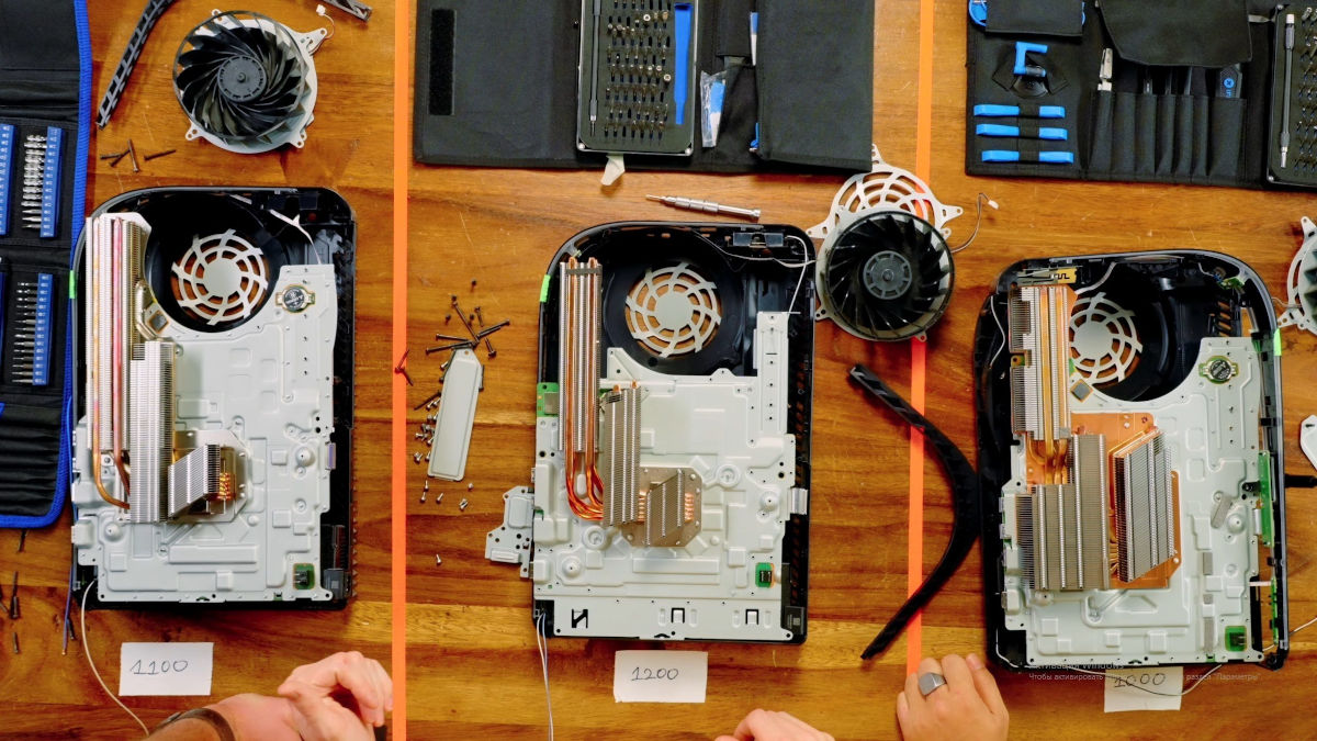 playstation 5 охлаждение