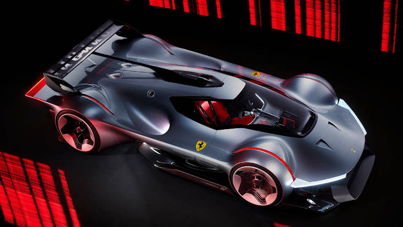 Разработчики Gran Turismo 7 показали Ferrari Vision Gran Turismo