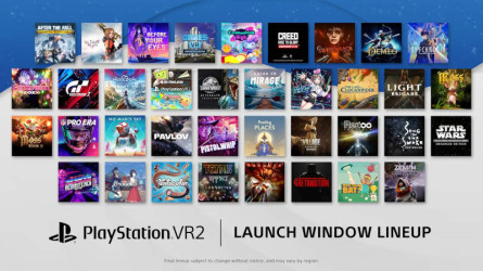 Стартовый список игр для PlayStation VR2