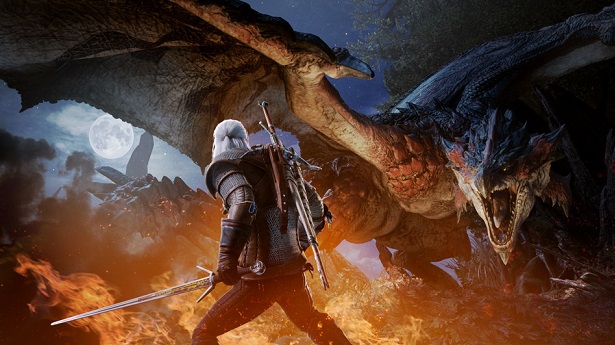 Monster Hunter World получит коллаборацию с The Witcher 3: Wild Hunt