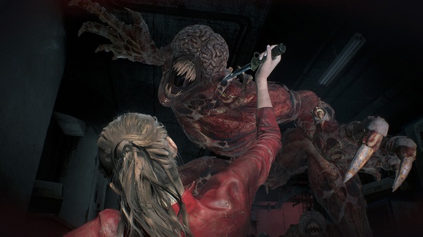 Новое геймплейное видео Resident Evil 2 — Битва с «Лизунами»