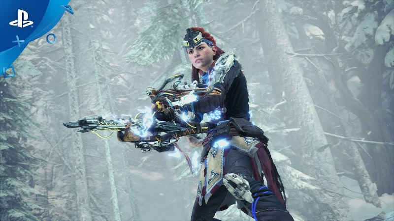 Элой из Horizon Zero Dawn: The Frozen Wilds появится в Monster Hunter World: Iceborne на PS4