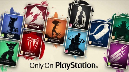 Популярные игры для PS4 получили стильные картонные обложками