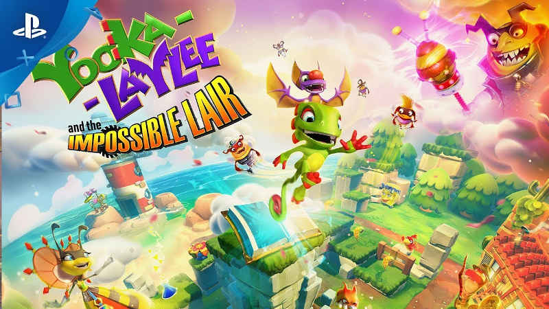 Дата выхода и новый трейлер Yooka-Laylee and the Impossible Lair для PS4